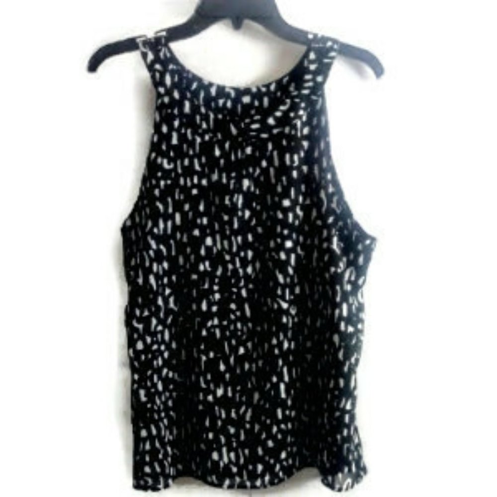 MERONA Sleeveless Ruffle Top Shell NWT - Picture 4 of 6